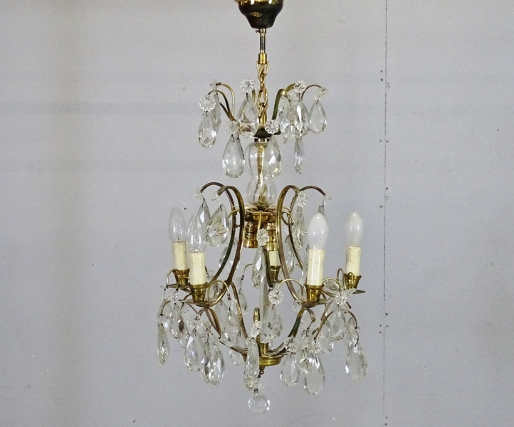 Ljuskrona, barockstil, 1900-tal