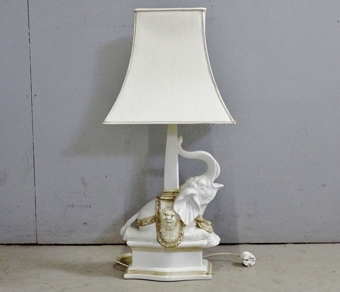 Bordslampa "elefant" Italien