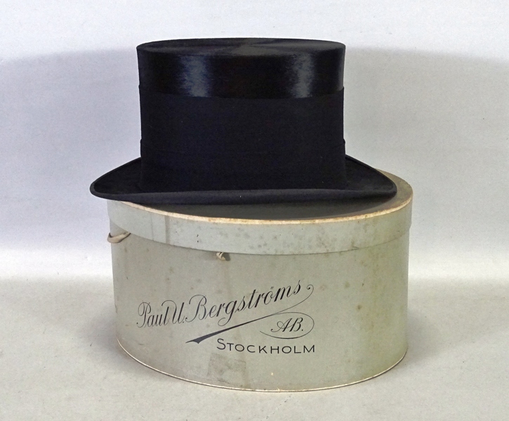 Storm-/cylnderhatt, Paul U Bergströms AB, Stockholm, 1900-tal
