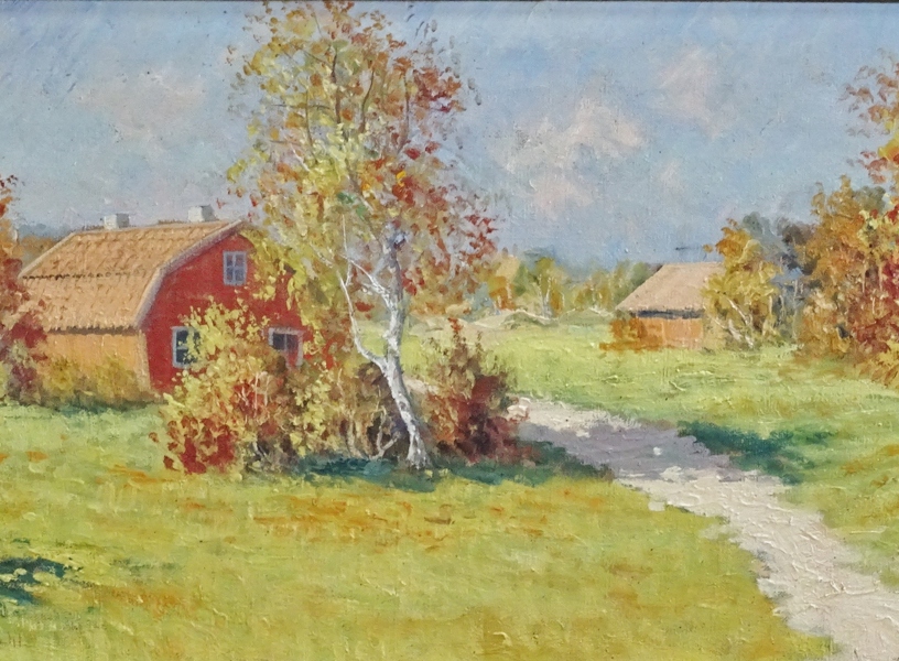 Oljemålning, Anshelm Dahl