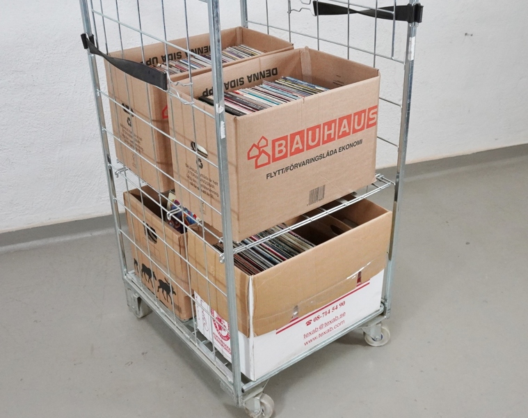 Parti vinylskivor, LP, blandade genrer