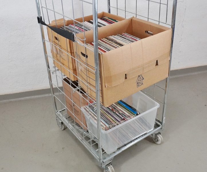 Parti vinylskivor, LP, blandade genrer