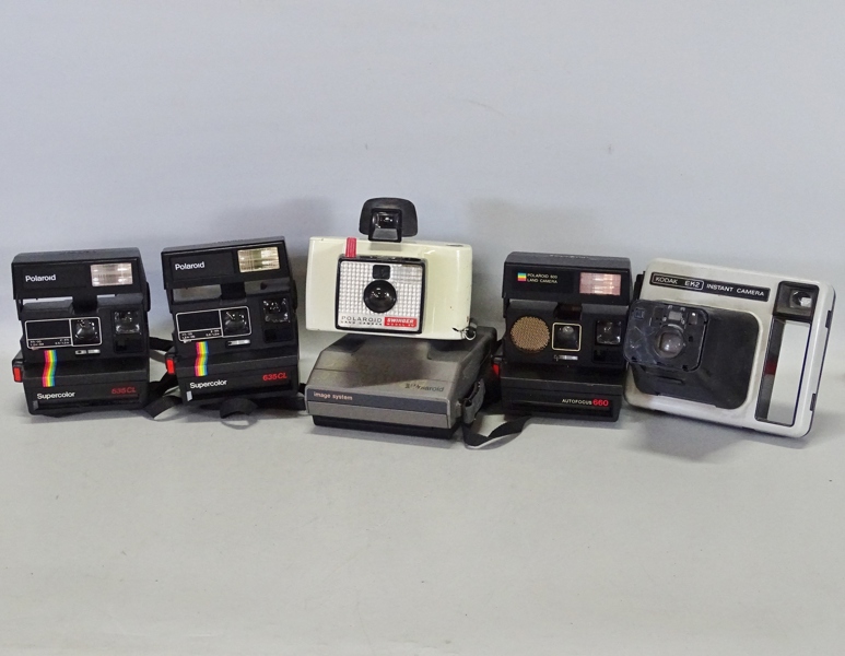 Parti kameror "Polaroidkameror" 6 delar