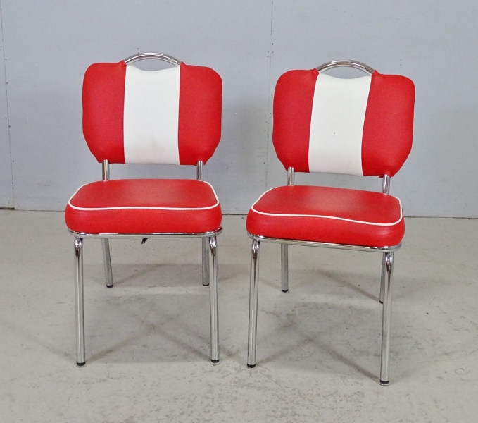1 par stolar, "American diner stil" 2000-tal