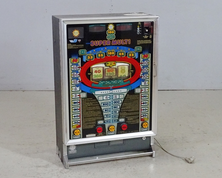 Spelautomat "Venus Super Mutlti" Tyskland, 1900-talets andra hälft