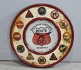 Väggklocka, "National Historic Route 66 Higway" Agora Gifthouse, 19/2000-tal