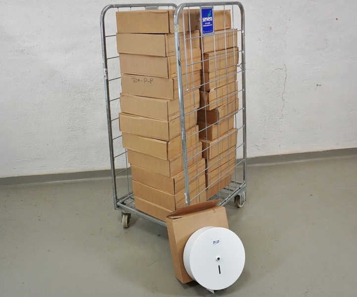 Parti toarullehållare, P&P "Gigant", 23 st