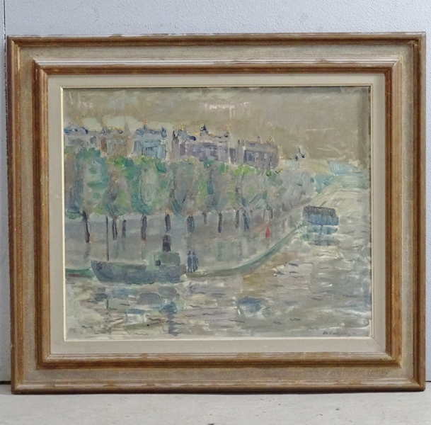 Oljemålning, Bo Yson Sjöberg, stadsmotiv