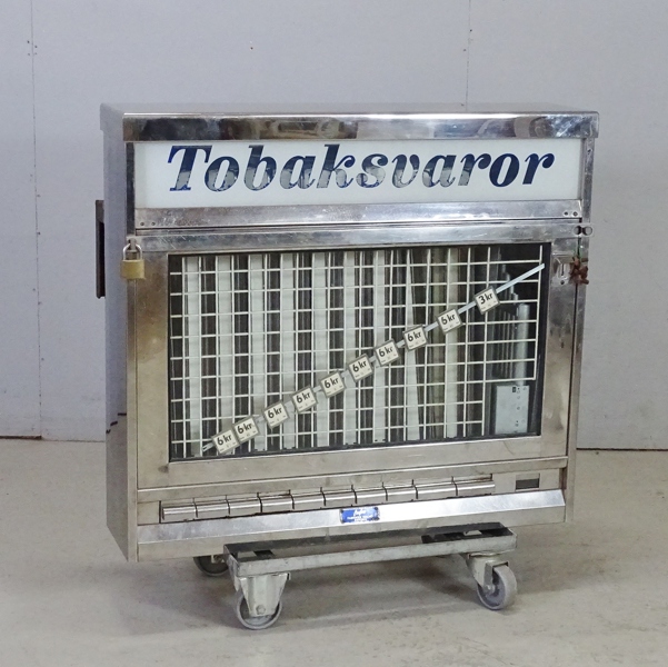 Cigarettautomat "Tobaksvaror", Omfors Fabriker, Malmö