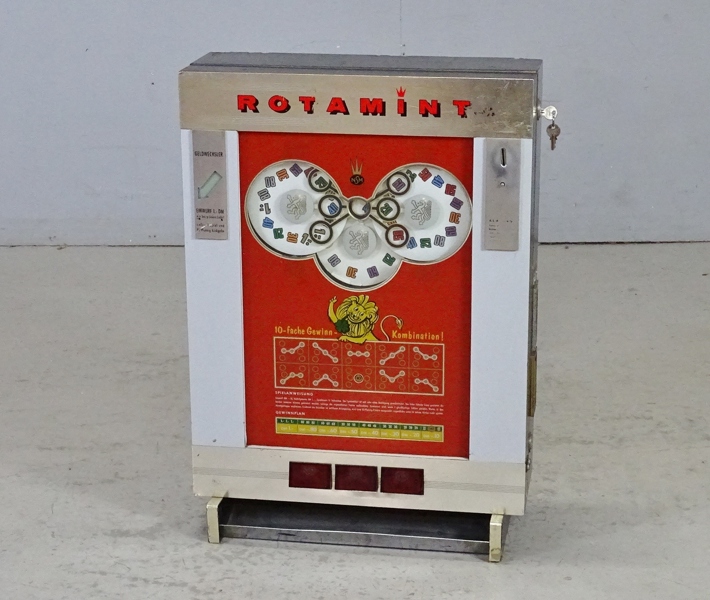 Spelautomat "Rotamint" 1900-tal