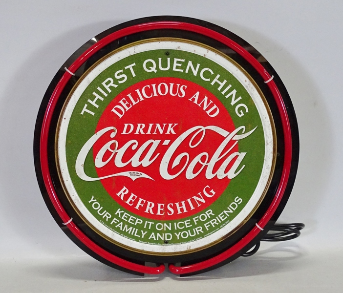 Neon-skylt "Coca-Cola", 2000-tal