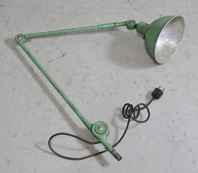 Lampa "industri", 1900-tal, saknar fäste