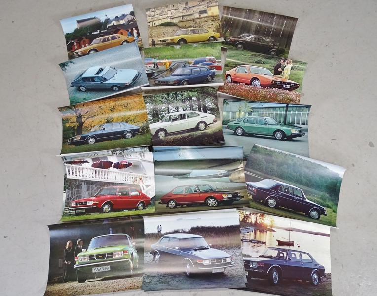 Samling affischer, SAAB