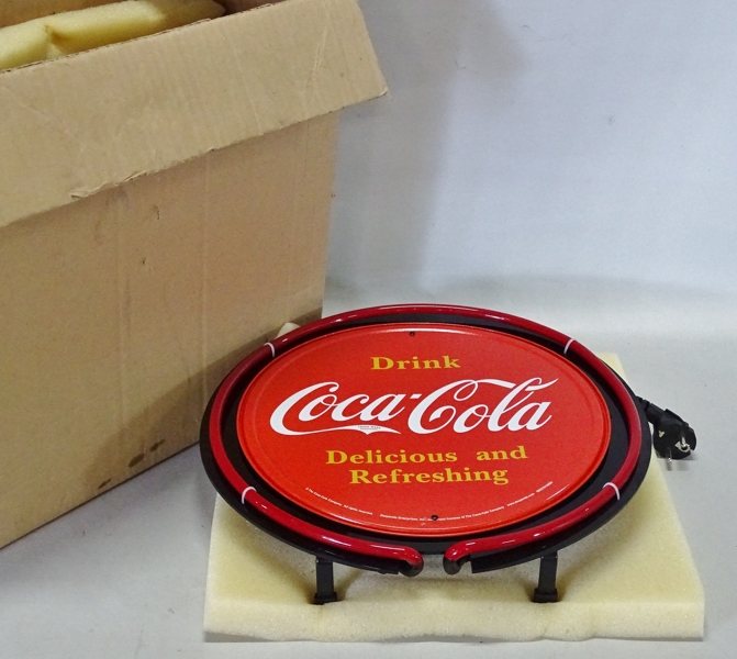 Neon-skylt "Coca-Cola", 2000-tal