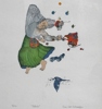 Litografi, Eva Ek-Schaeffer "fjäril"