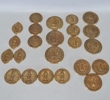 Samling medaljer, Gotland, mässing