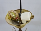 Taklampa med glaskupa, 19/2000-tal
