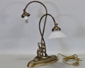 Bordslampa, metall, Lyktan