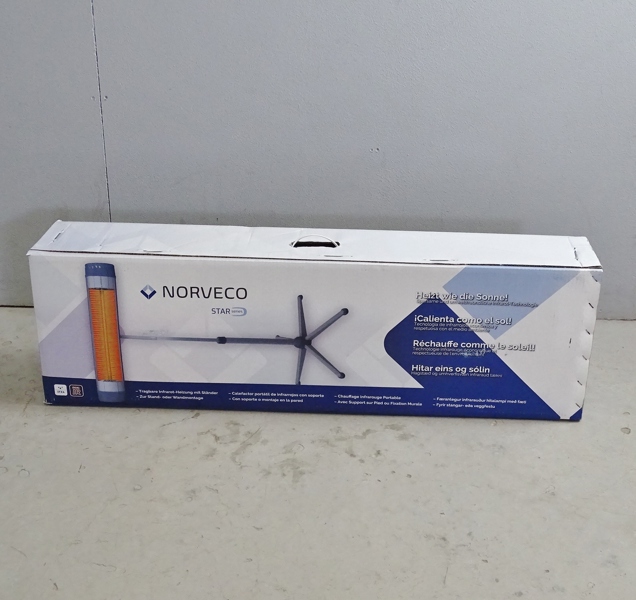 Portabel Infravärme med stativ, "Star series" Norveco