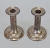 1 par ljusstakar, silver, England, 1900-talets första hälft