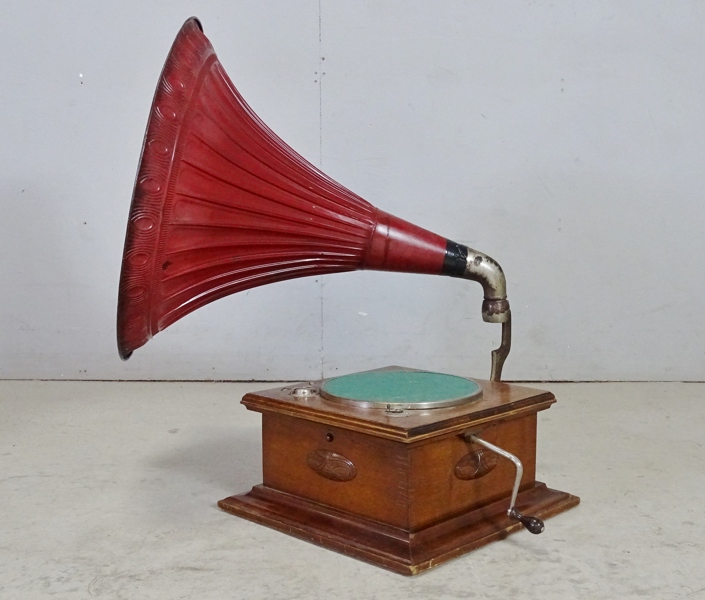 Trattgramofon, 1900-talets första hälft