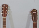 2 st akustiska gitarrer, Bjärton & Cort