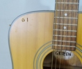2 st akustiska gitarrer, Bjärton & Cort