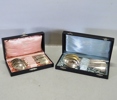 6+6 dessert- samt teskedar, silver, 1900-tal
