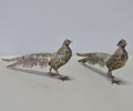 1 par figuriner "Fasaner" 1900-tal
