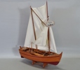 Båtmodell "Fiskebåt" Viktoria Design, Skanör, 19/2000-tal