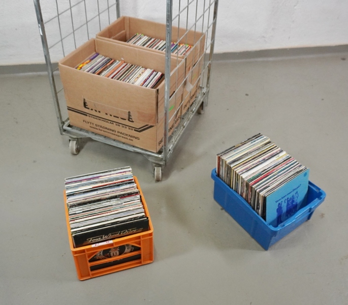 Parti vinylskivor, LP, blandade genrer