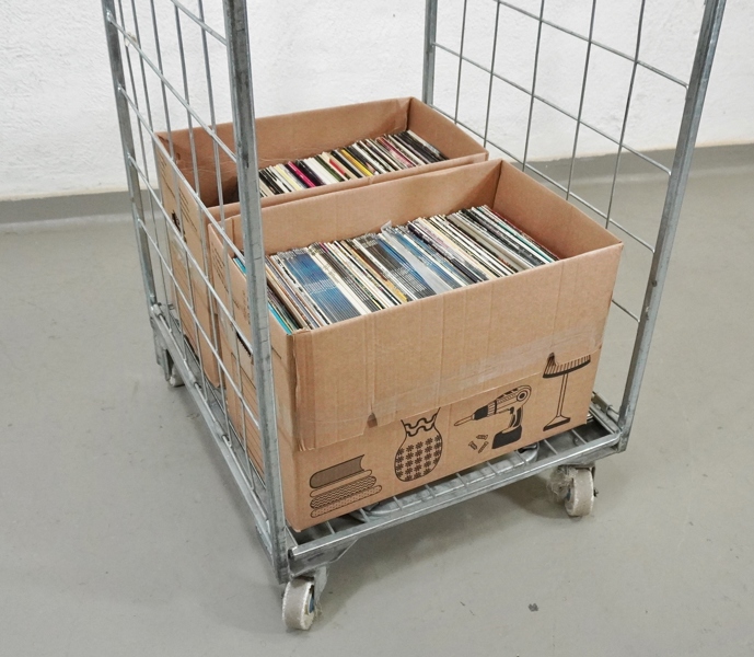 Parti vinylskivor, LP, blandade genrer