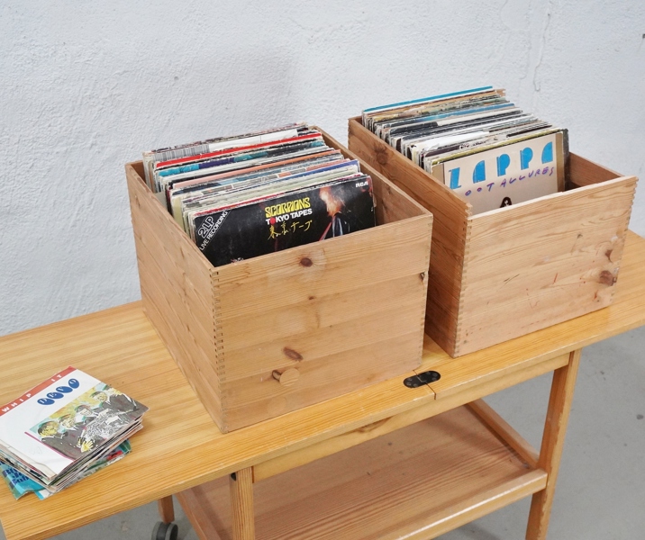 Parti vinylskivor, LP, blandade genrer