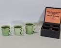 Design Signe Persson-Melin, 2+1 kaffemuggar samt 4 st. glas "Falstaff" , Boda Nova samt Boda