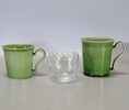 Design Signe Persson-Melin, 2+1 kaffemuggar samt 4 st. glas "Falstaff" , Boda Nova samt Boda