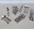 Parti diverse bestick, Gense "Dorotea och Spectra" samt Boda Grand och Iittala