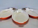3 st. ugnsformar, Le Creuset, Frankrike