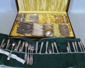 Bestickservis "Slottsbarock" CGH, silver, 1950-70-tal