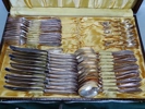 Bestickservis "Slottsbarock" CGH, silver, 1950-70-tal