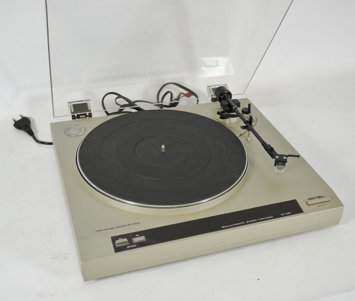 Vinylspelare, Rotel