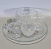 Parti Finsk design, 6 delar, Iittala, Timo Sarpaneva, Oiva Toikka m. fl.