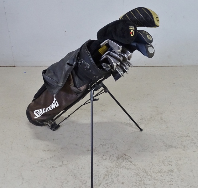 Golfbag med klubbor, Stadium