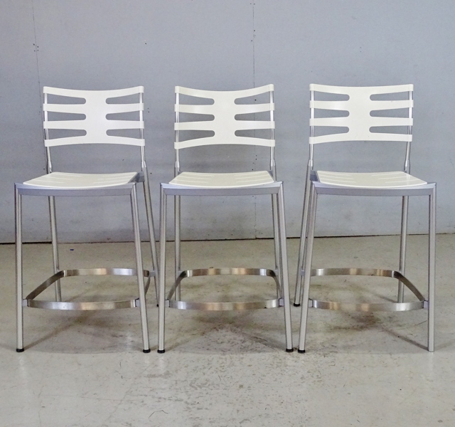 3 st. barstolar "Ice" Fritz Hansen, Danmark, 1900-tal