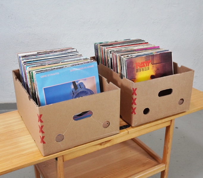 Parti vinylskivor, LP, blandade genrer