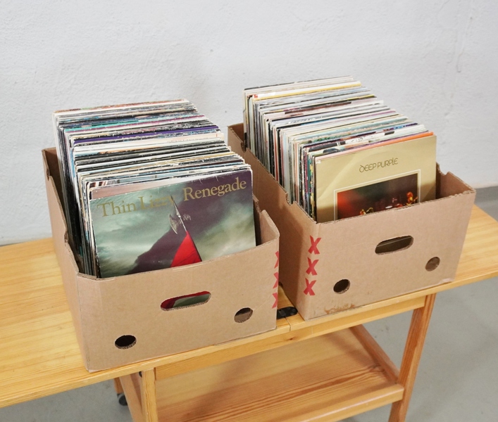 Parti vinylskivor, LP, blandade genrer