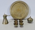 Te-/kaffeservis, mellanöstern, 1900-tal, 9 delar
