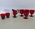 Parti rött glas, Reijmyre, bl. a. Björn Trädgårdh