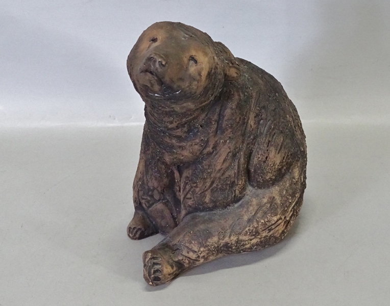 Skulptur "björn" Tilgmans