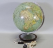 Jordglob, glas, 1900-tal