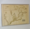 Karta, kopparstick, Chart of the north and baltic seas"